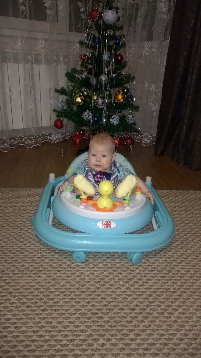 Вот так он катался