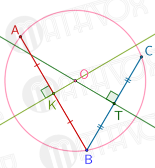 Построение кривой через три точки.