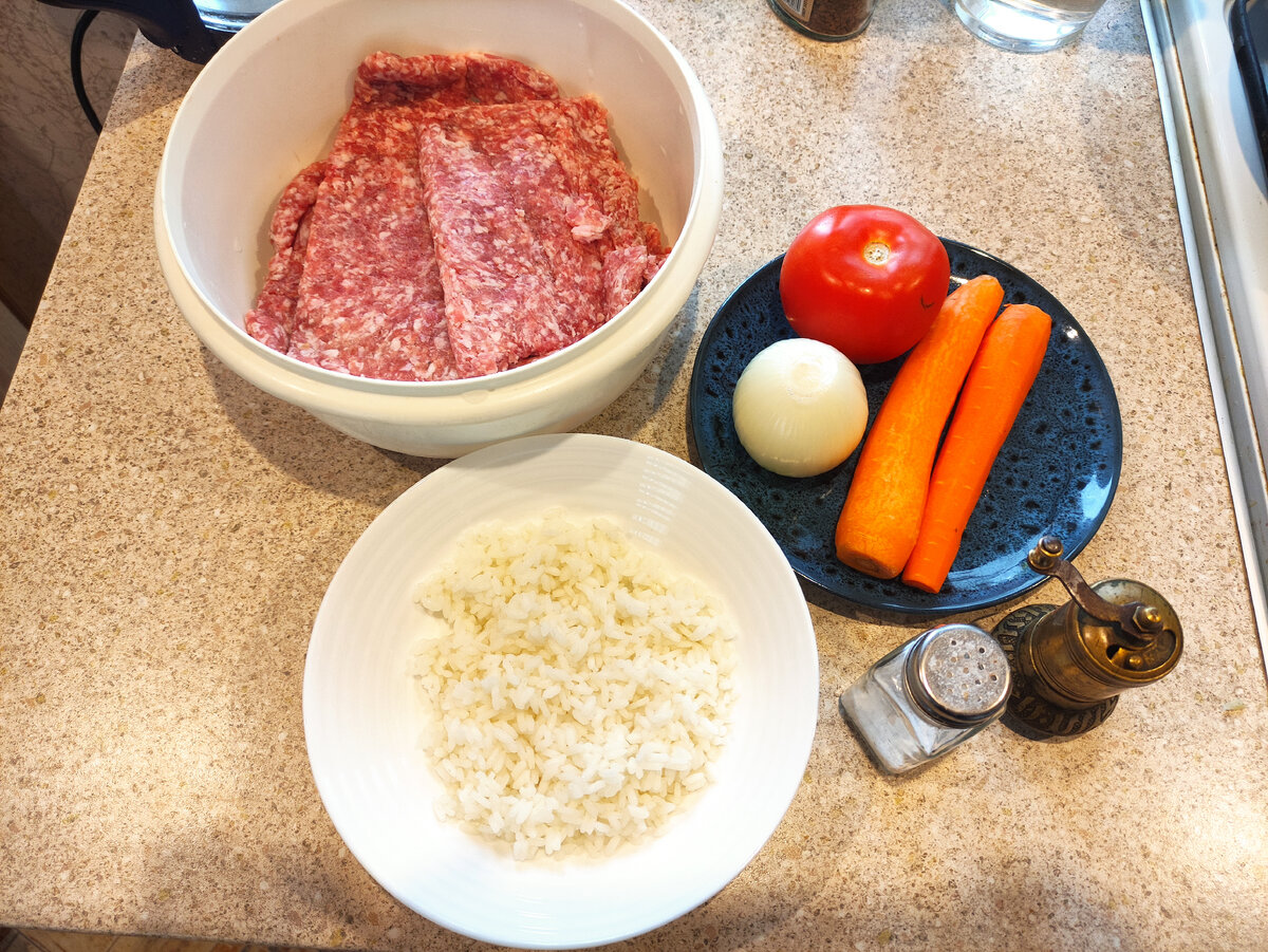 Ежики из фарша с рисом в духовке – пошаговый рецепт с фото, как приготовить в домашних условиях