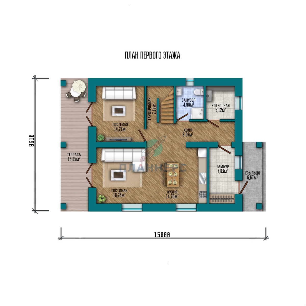 Планы этажей