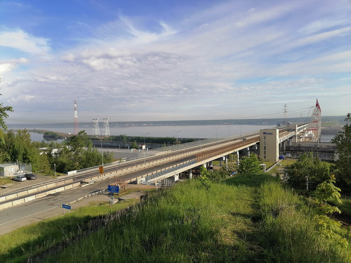 Плотина Чебоксарской ГЭС