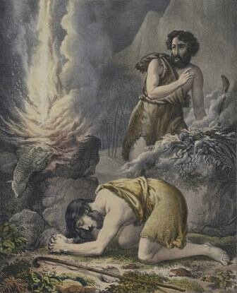 Годы ему приносят в жертву. Жертвоприношение Каина и Авеля. «Каин и Авель» (1768). Каин Ветхий Завет. Каин и Авель Доре.