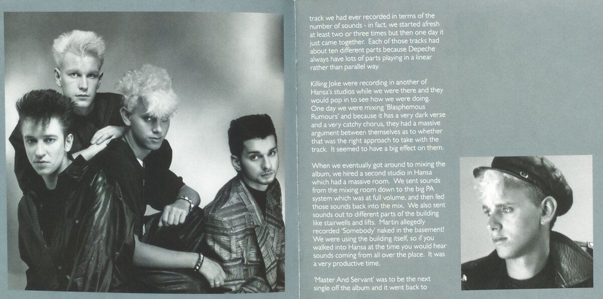 Depeche Mode "Some Great Reward" SACD+DVD / CD + DVD - Martin Gore and DM
