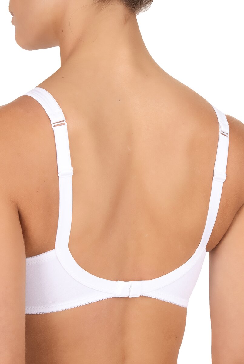 Ракурс 3: Бюстгальтер с мягкой чашкой Felina (Ромашка) из линии Swiss broderie арт: 555 белый