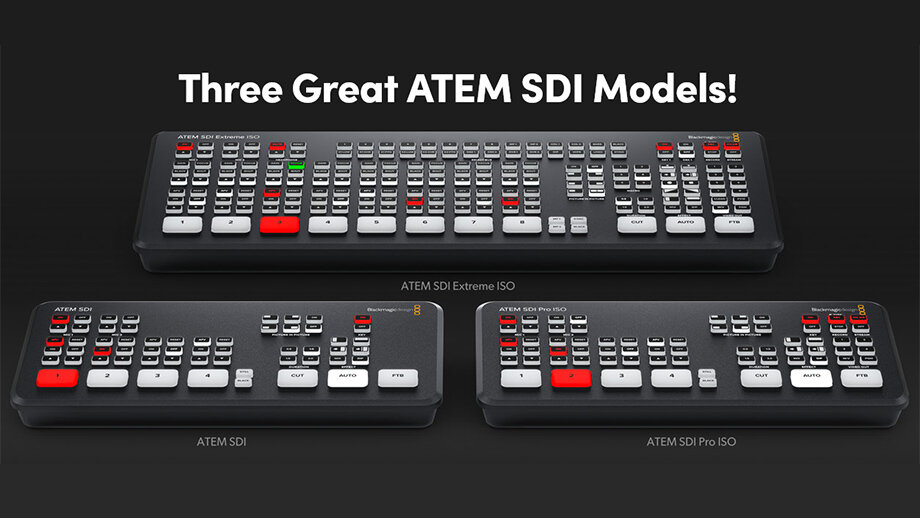 Коммутаторы ATEM SDI