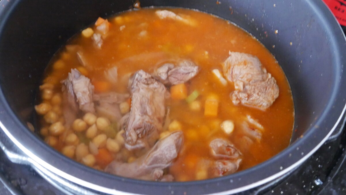 Суп из баранины в мультиварке с горохом: рецепт приготовления пошагово