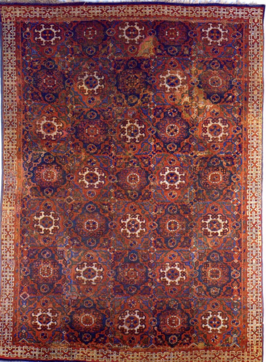 Турецкий ковёр типа Гольбейн (Анатолия, XVI век)
