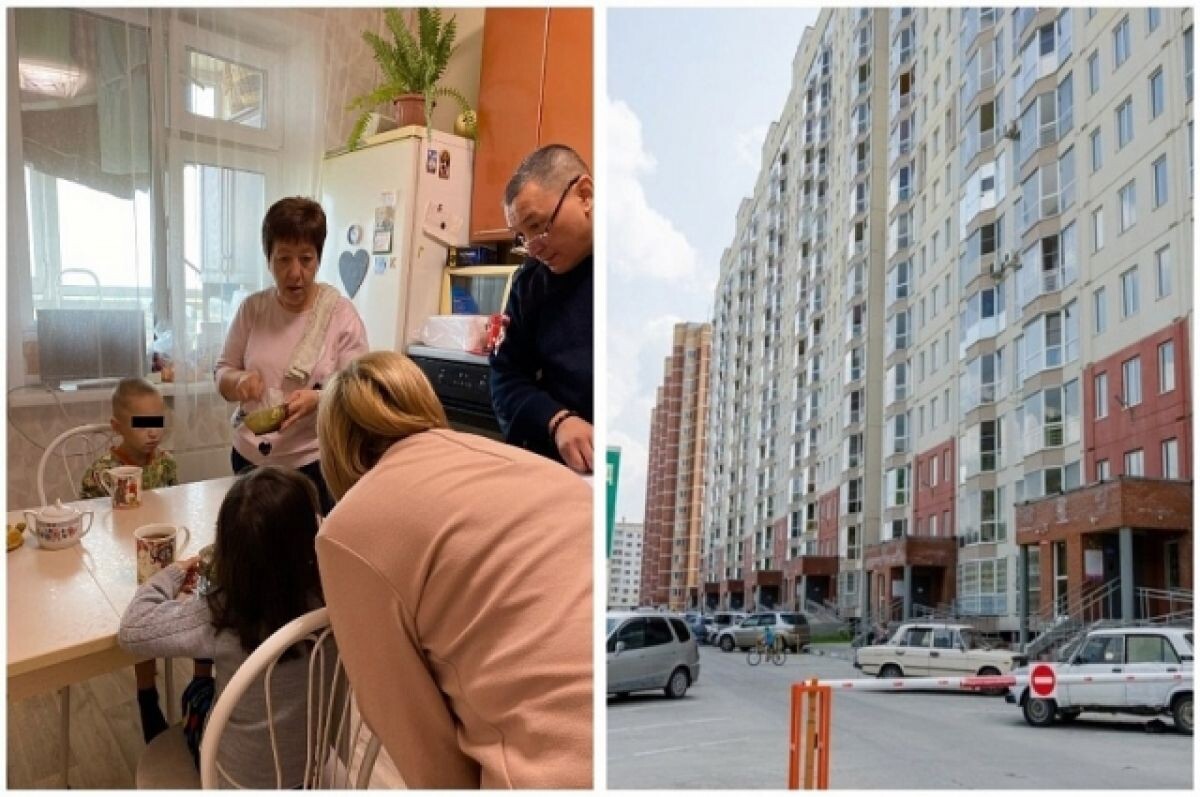    «Брошенные» в новосибирском подъезде дети оказались соседскими