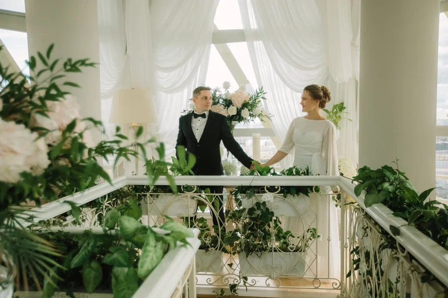 Свадебная фотосессия в ресторане "Романтик" (фотограф Анна Павлова fineartphotos.ru) 