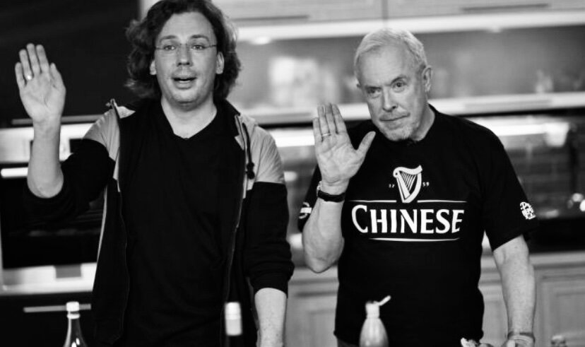 Максим Галкин и Андрей Макаревич*