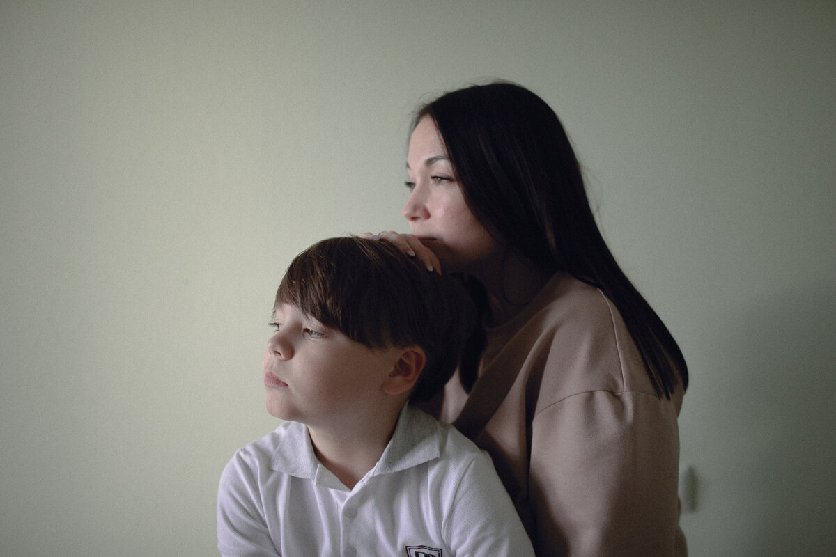 Мирон и его мама Юлия. Фото: Ольга Карпушина