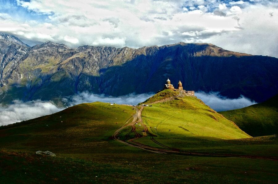 Панорама Казбеги