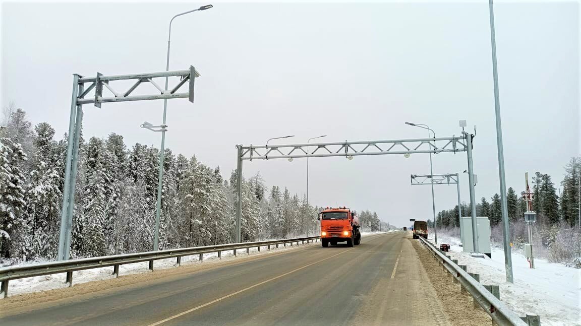    «Ростелеком» установил два новых пункта весогабаритного контроля на дорогах Югры