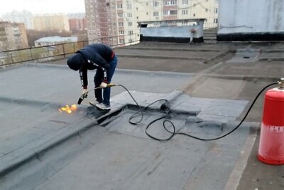    Ремонт кровли крыши в Балашихе © Пресс-служба Госжилинспекции Московской области