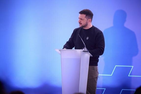    Президент Украины Владимир Зеленский, Pool/Ukrainian Presidentia / globallookpress.com