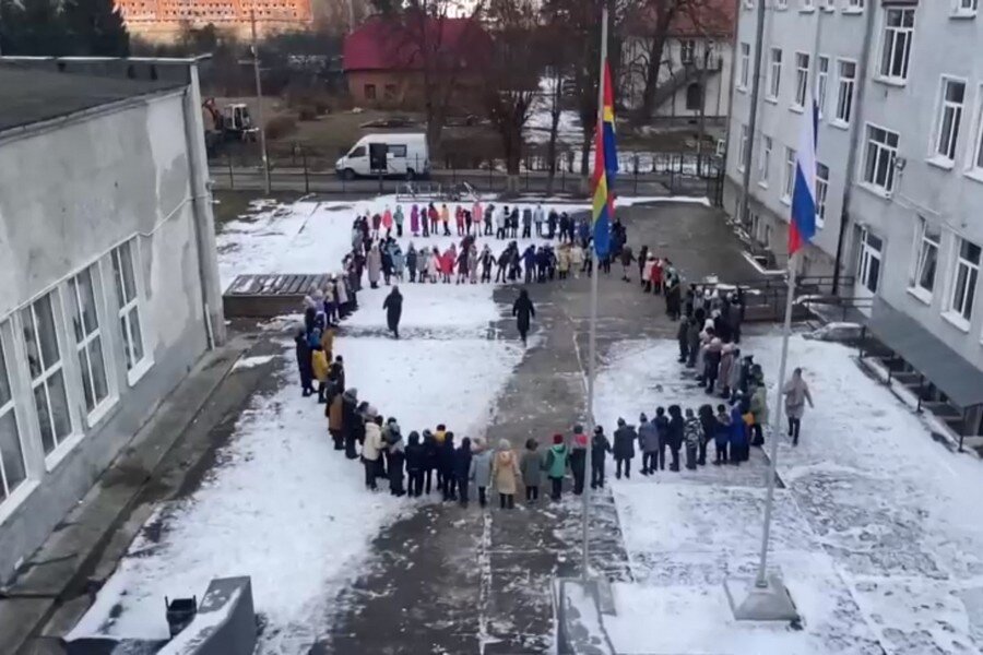 Скриншот видео администрации Багратионовского округа