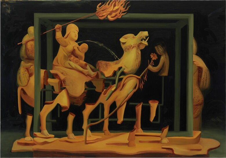 Доминик ФАНГ Кормящая с обнаженной грудью. 2022 Фото: Dominique Fung and Nicodim Gallery
Источник: christies.com

