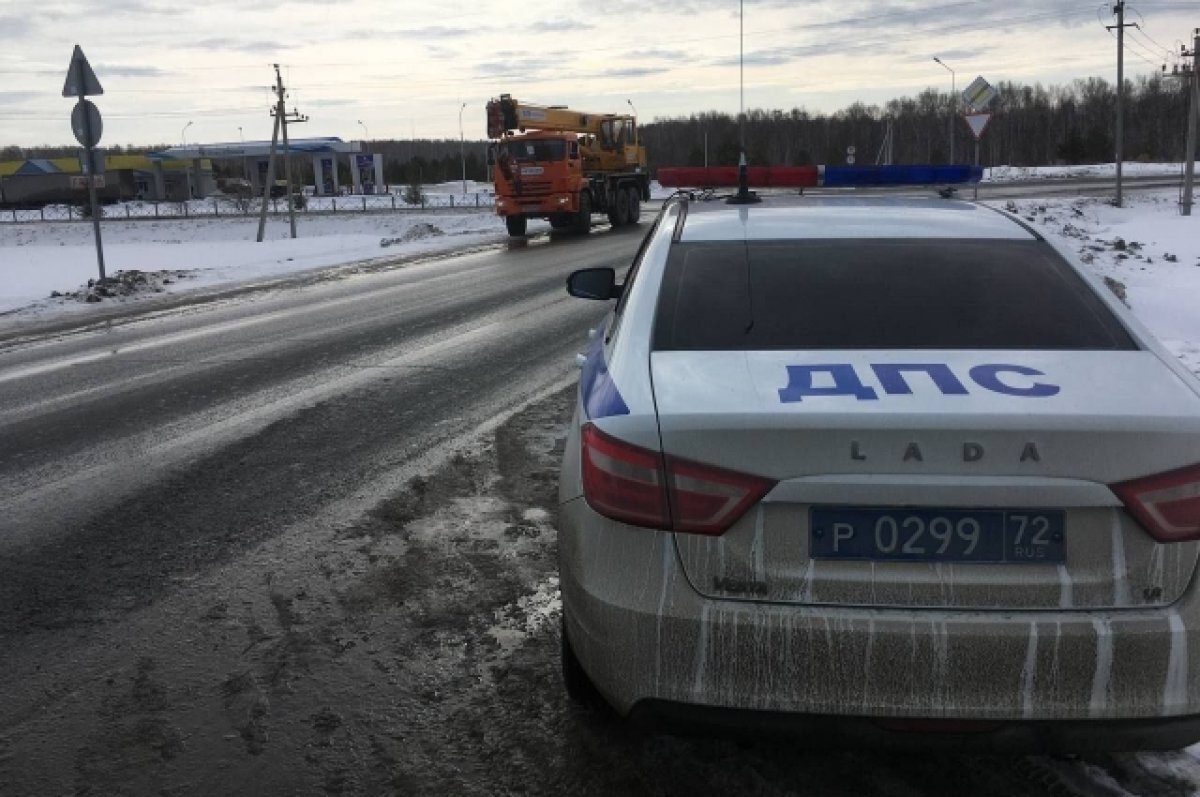    Тюменские автоинспекторы поймали пьяного крановщика из Пензы