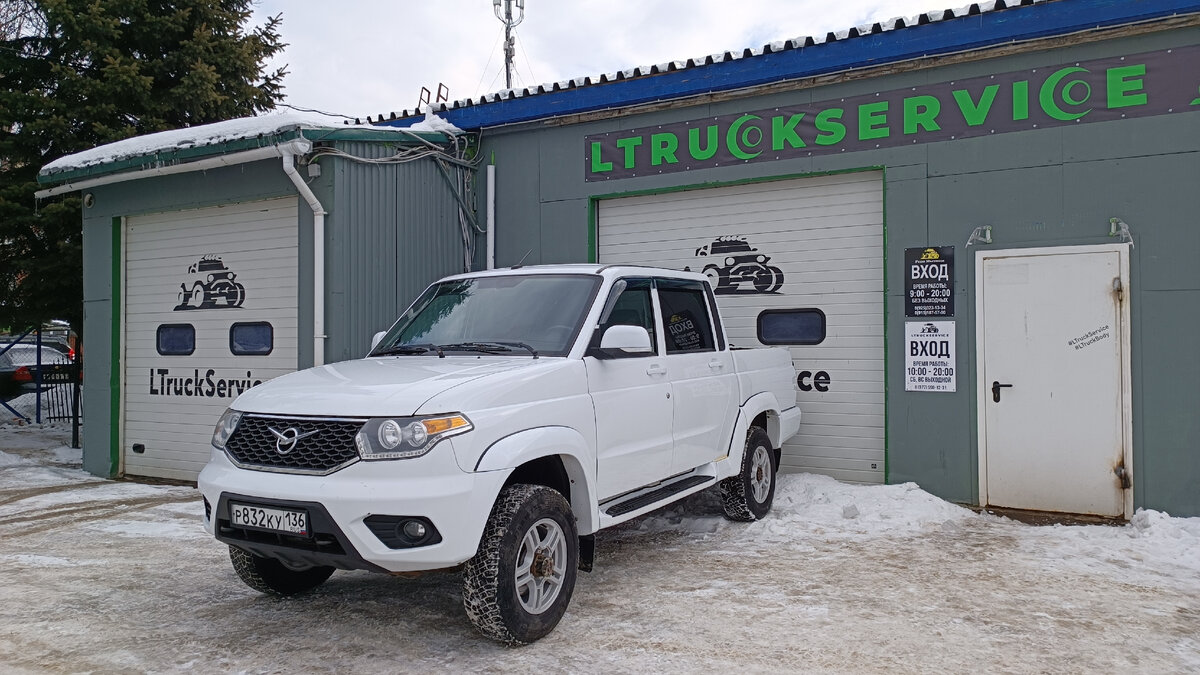 УАЗ Пикап 2018 г.в. Мотор 2.7 (137)