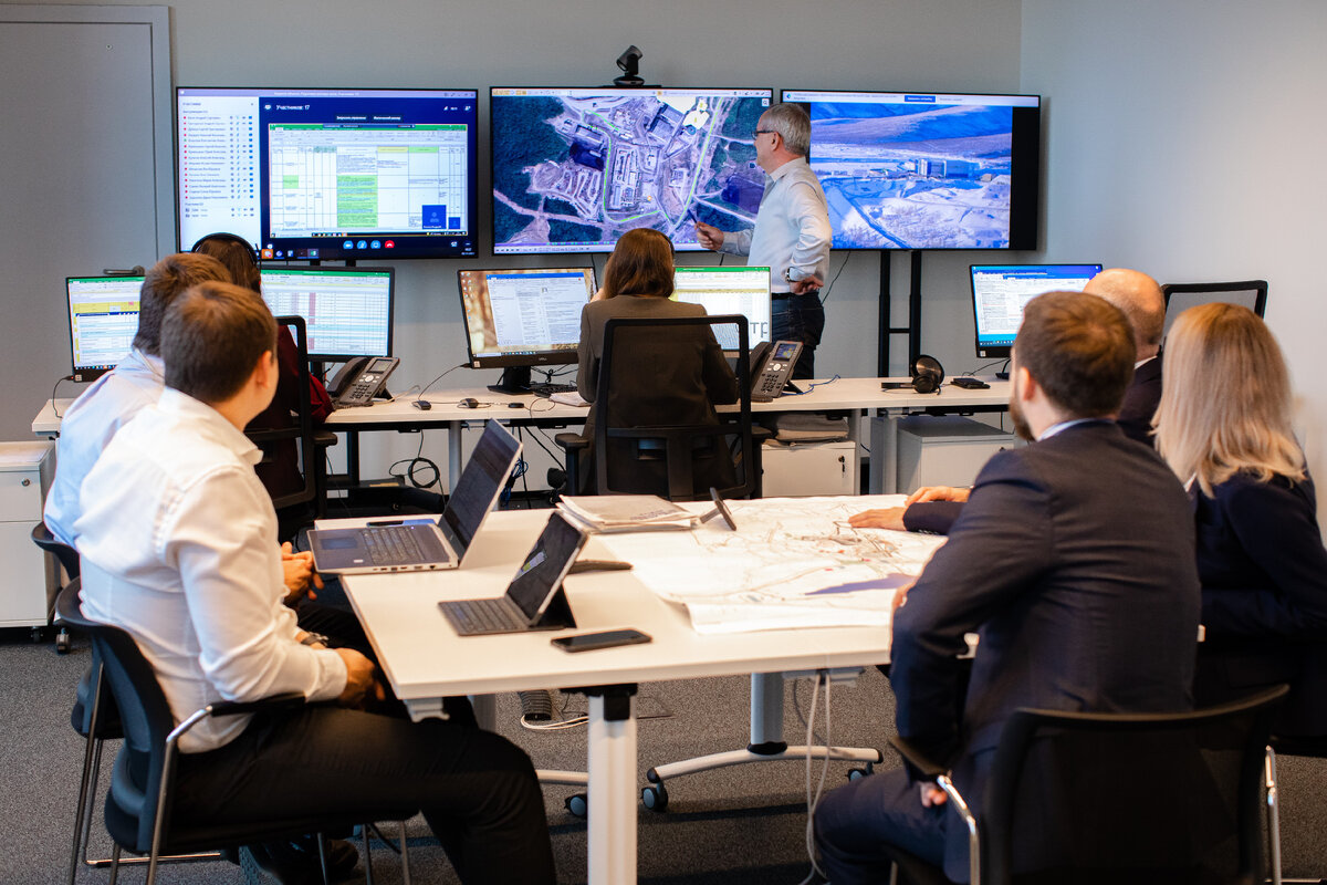 Центр оперативного управления строительством ООО "Полюс Строй"