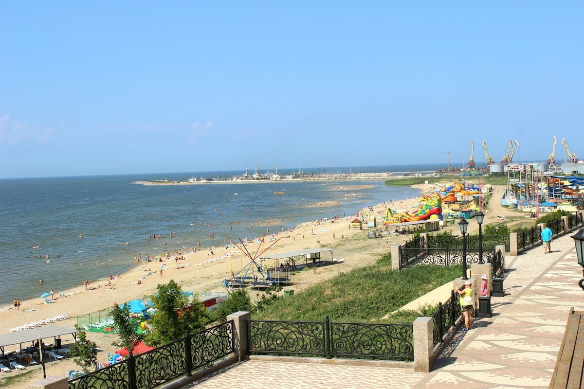 Город ейск море