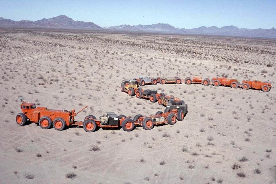 Letourneau TC 497 Overland Train Mark II