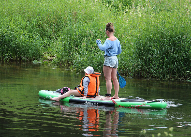     Водные развлечения со временем изменились. Фото: «МК в Питере»