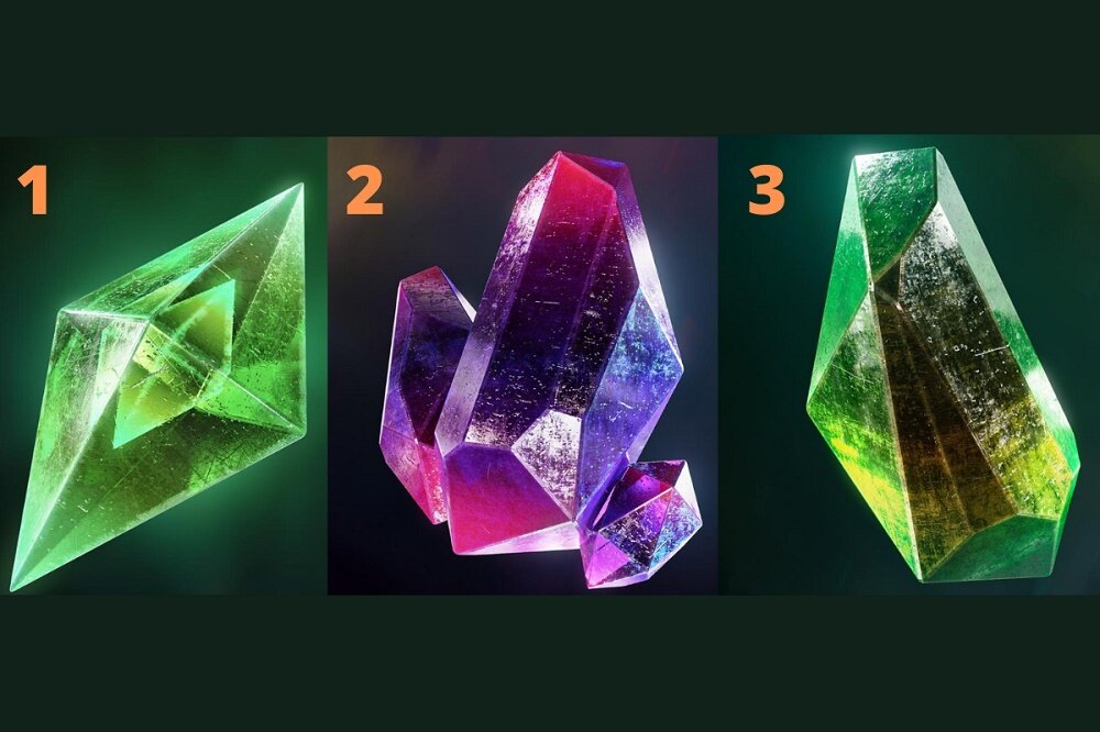 Попробуйте этот тест: среди кристаллов есть один, который подходит вамбольше всего. Выберите его и получите ценный совет на ближайшее будущ