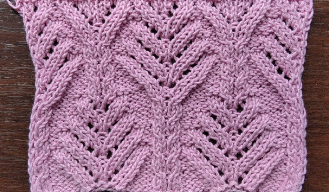 Лицевая сторона узора