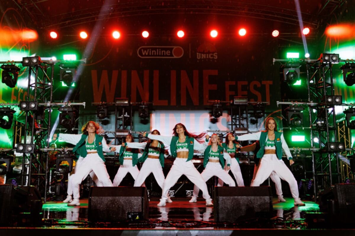    Winline UNICS Fest в Казани. УНИКС представил новый автобус и форму