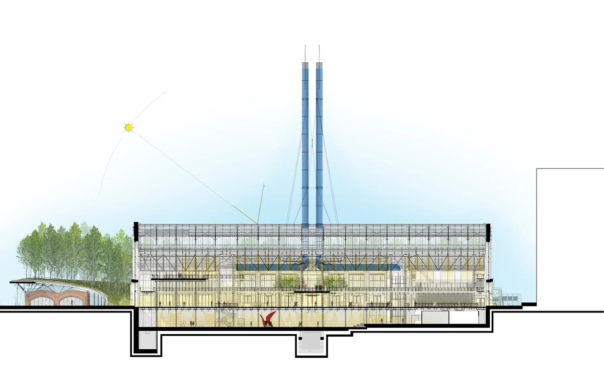 Эскиз ГЭС-2. Фото: www.rpbw.com