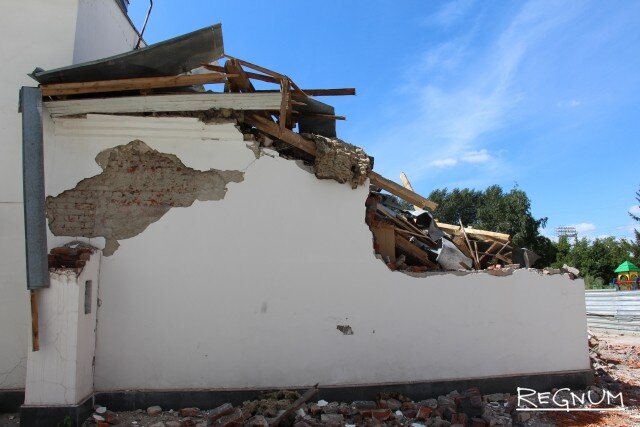    Разрушенная стена Анна Алябьева © ИА REGNUM