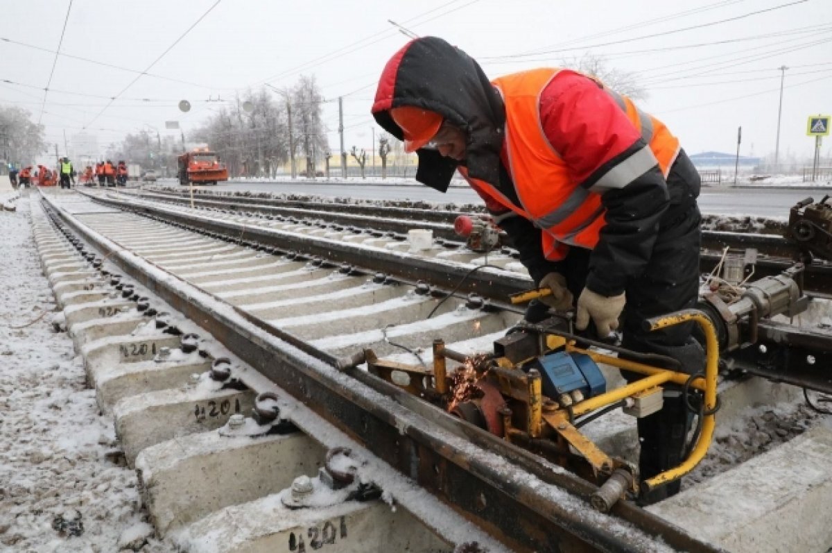    Улицу Страж Революции частично перекроют из-за ремонта трамвайных путей