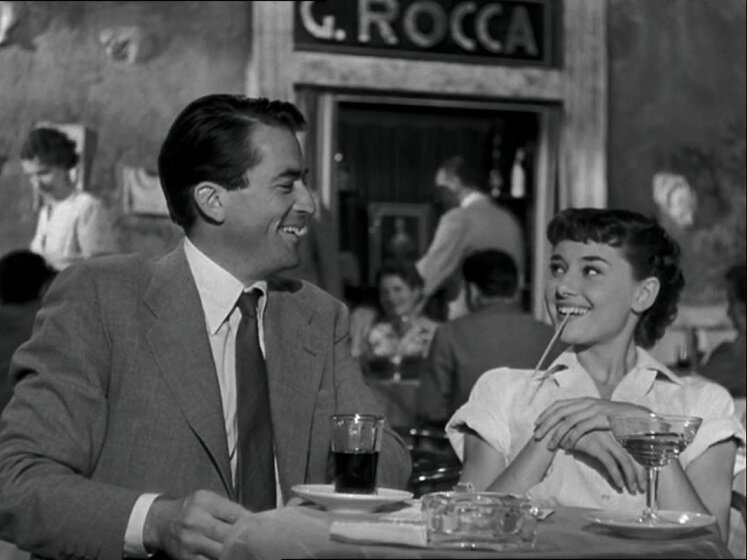 Кадр из фильма "Римские каникулы".