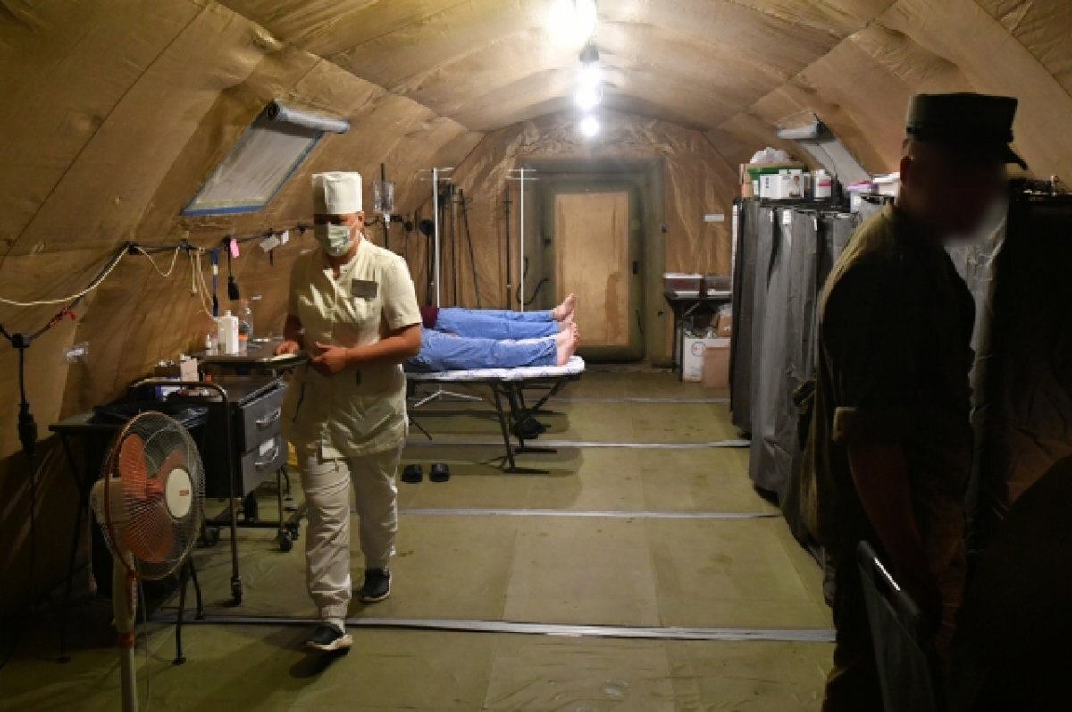    Минобороны РФ: раненных в СВО военных привозят в госпитали в течение часа