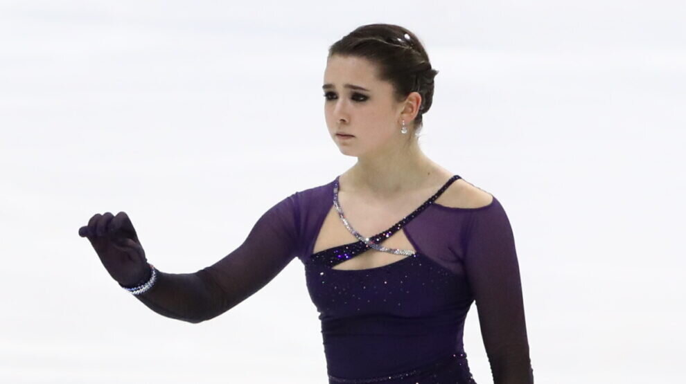    Камила Валиева перед стартом короткой программы на чемпионате России в Красноярске. Фото: Мария ЛЕНЦ