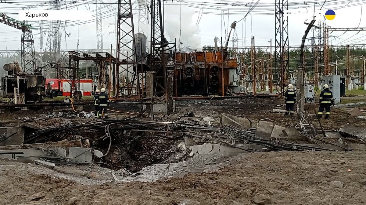 Есть ли электричество в харькове сейчас. ТЭЦ 5 Харьков.