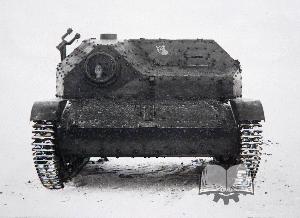 Трофейная танкетка TK-S, январь 1941 года.