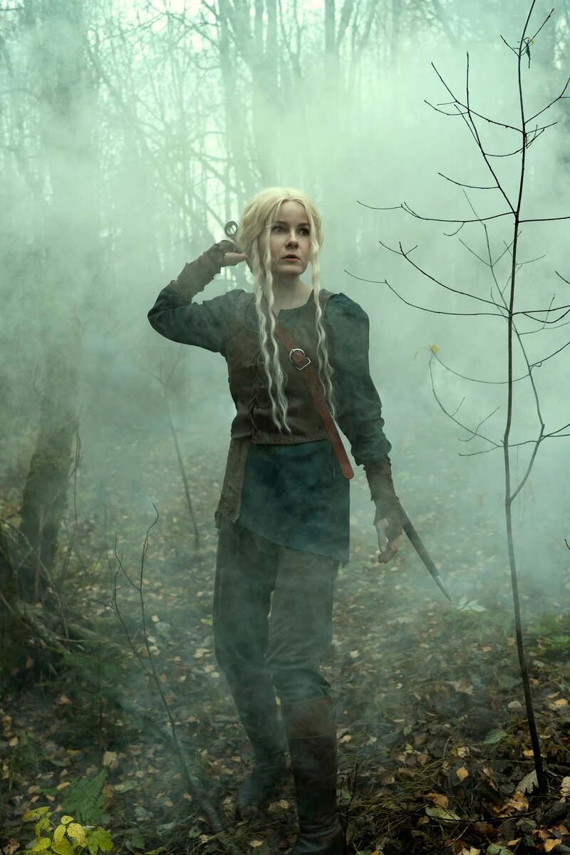 Косплей на Цири из сериала «Ведьмак». Фотограф: Федор Дуленко. Косплеер: Lyolichen.   📷
