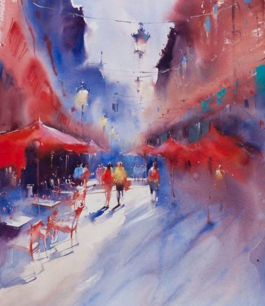 Художница Виктория Пришедько и ее яркие акварельные миры. Трудно поверить, что они написаны не с натуры.