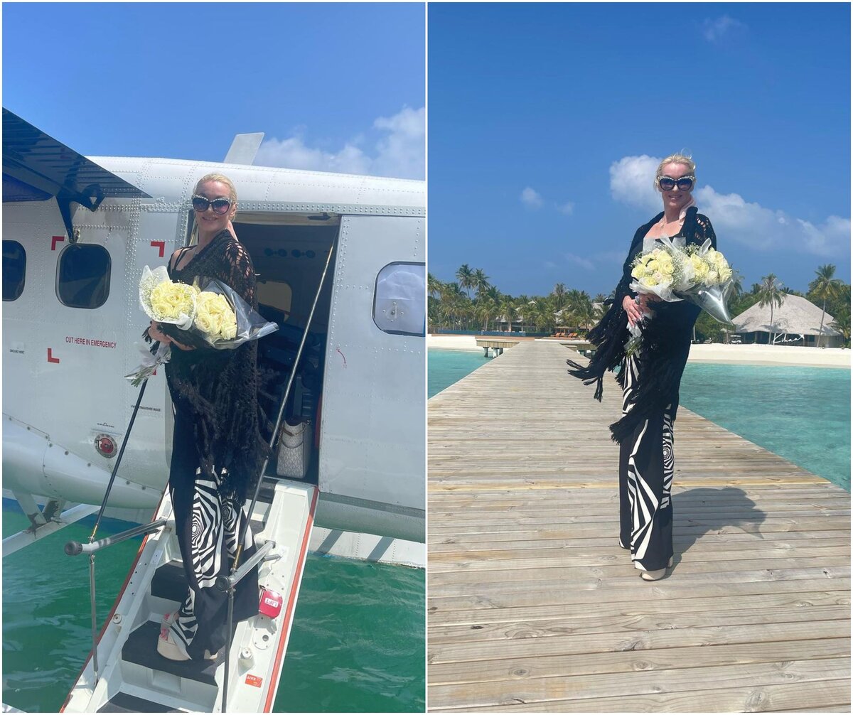    Анастасия на МальдивахСоцсети Анастасии Волочковой