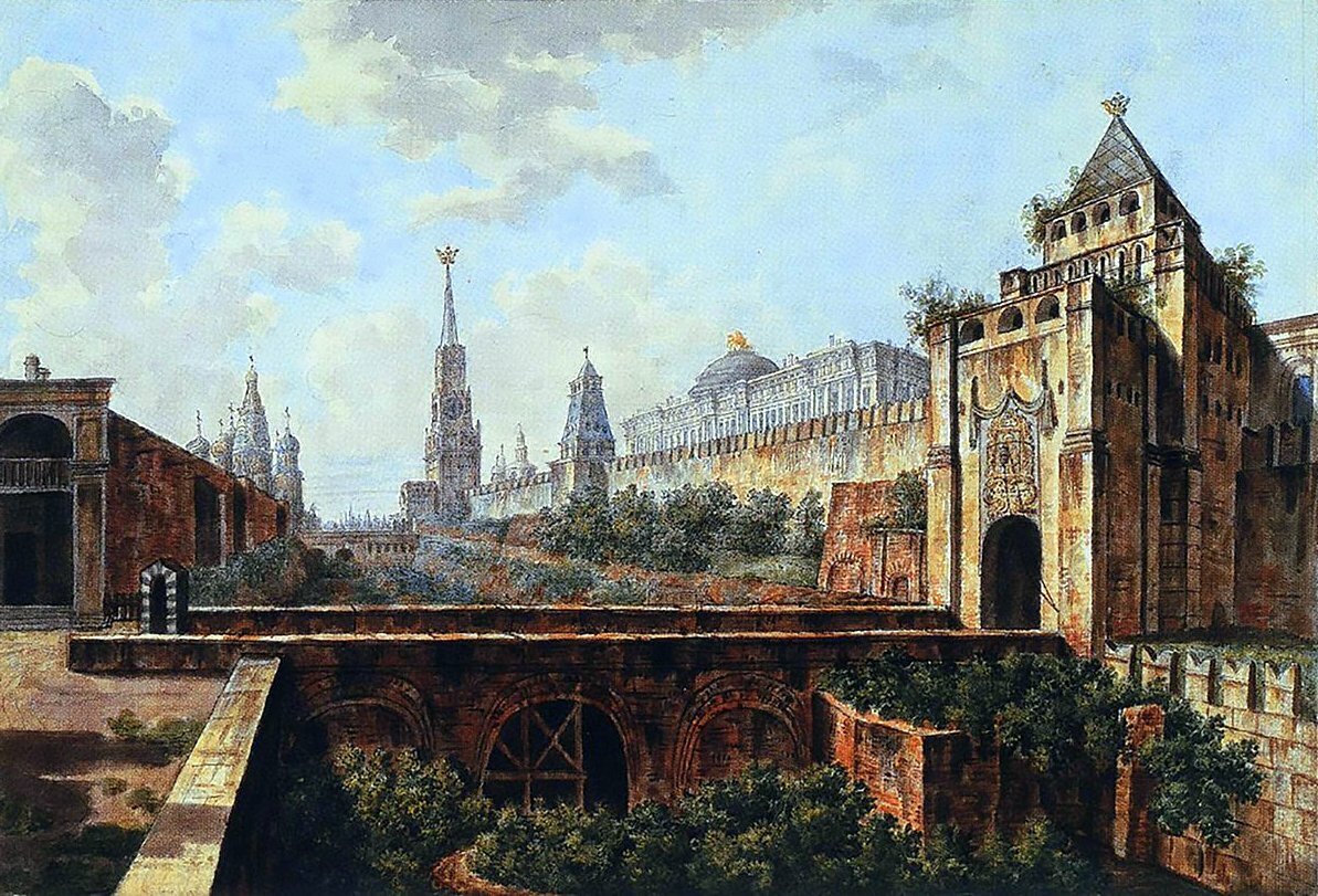Осушенный Алевизов ров. Источник: Яндекс картинки