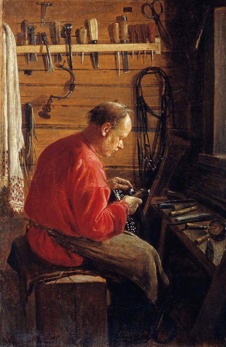 Шорник. Картина М.П. Клодта. Google.de