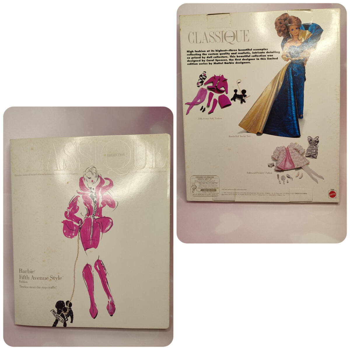Аутфит Barbie Classique 5th Avenue Style Fashion 1992