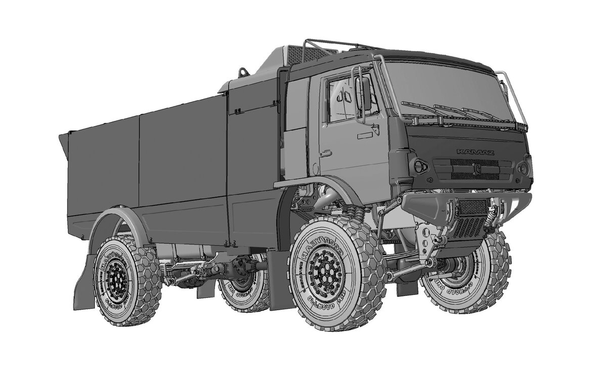 Сдающиеся немцы от Сталинграда, Камаз "Мастер" от Звезды в 43 и 72 масштабах, свежая порция от АДВ и другие новинки сборных моделей.