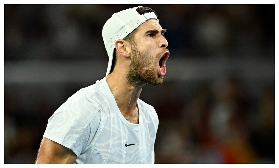    Карен Хачанов шагнул в 1/4 финала Australian Open-2023. Фото: Reuters