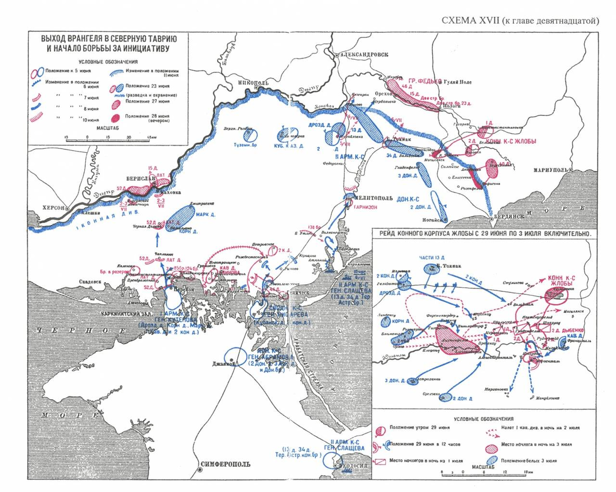 Слащов-Крымский Я. А. Крым, 1920. п. 36. Глава XVI.Наступление в Северную  Таврию. ч. 3. | FootpassengerSDE | Дзен