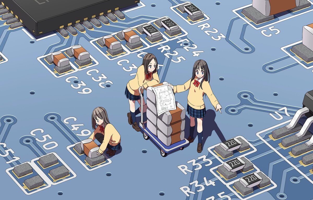 Внешний вид SMD компонентов