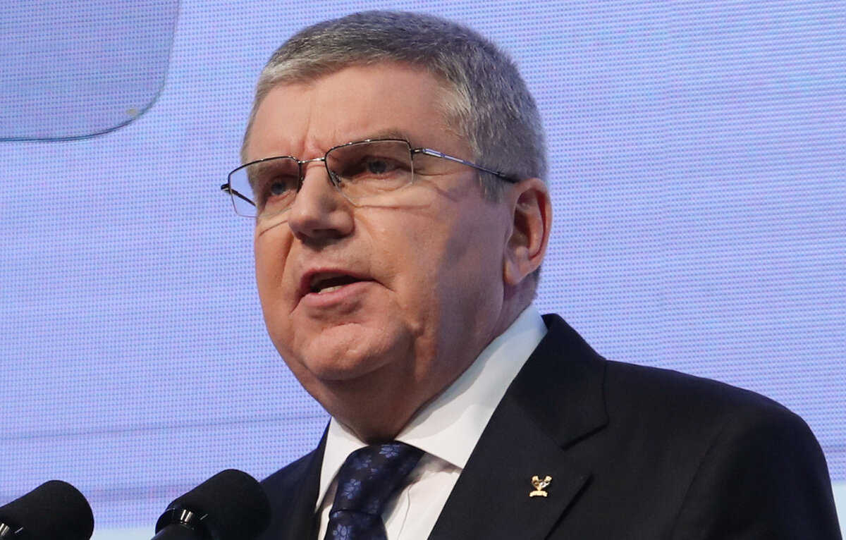    Президент МОК Томас Бах  EPA-EFE/YONHAP