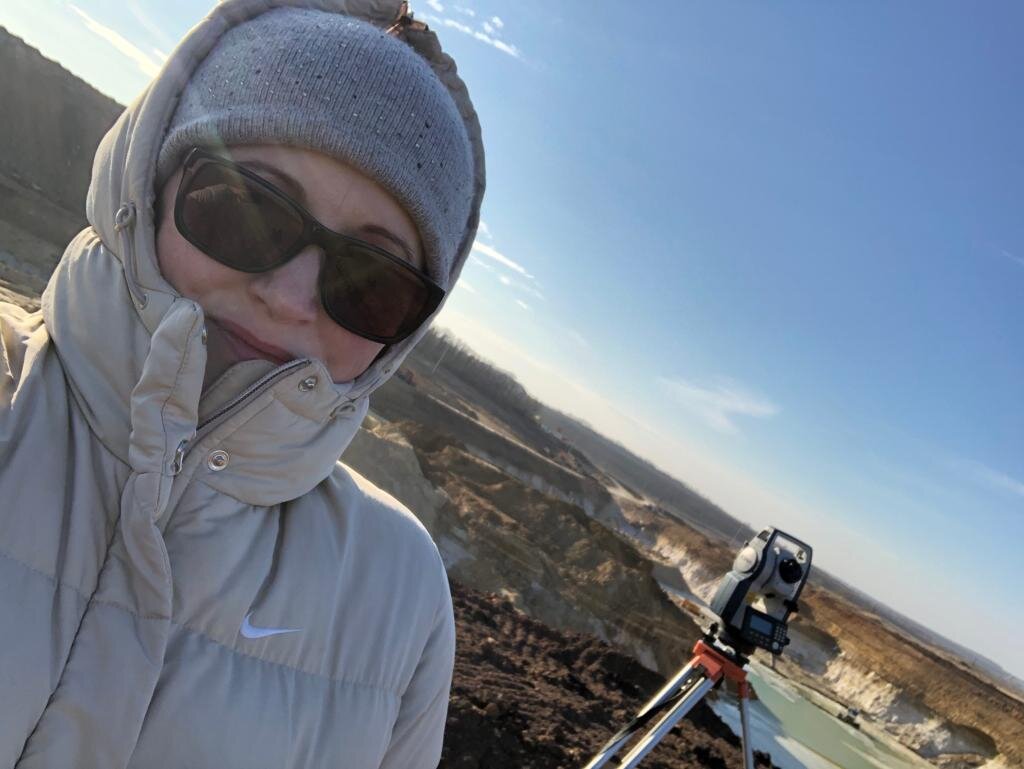 Замер всего положенного на карьере)))